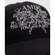 SAPCA AMIRI, Trucker, Edgy Design, Black - AMHATR1005BLACK10ZCANVAS SAPCA AMIRI, Trucker, Edgy Design, Black - AMHATR1005BLACK10ZCANVAS