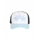 Sapca AMIRI, Trucker Design, Baby Blue Stars, White - AMHATR1007504UNI