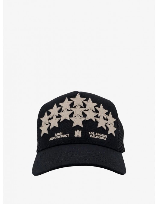 Sapca AMIRI, Stars Insert, Trucker Style - AMHATR1010BLACK