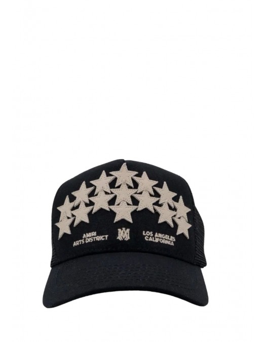 Sapca AMIRI, Stars Insert, Trucker Style - AMHATR1010BLACK