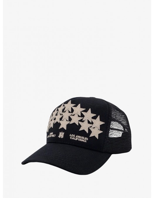 Sapca AMIRI, Stars Insert, Trucker Style - AMHATR1010BLACK