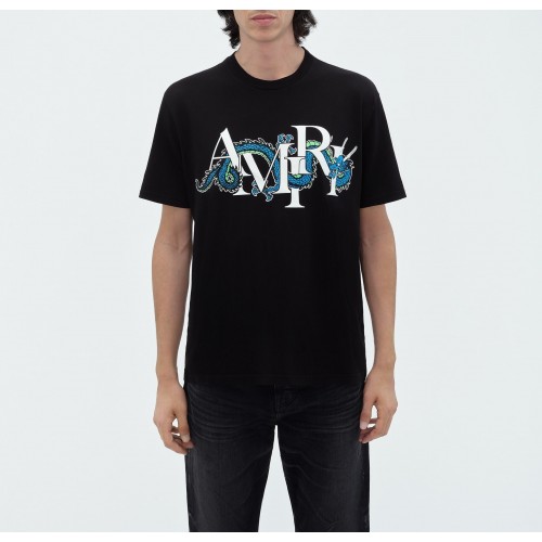TRICOU AMIRI, Cny Dragon Tee, Black TRICOU AMIRI, Cny Dragon Tee, Black