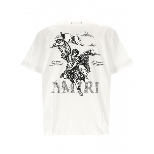 Tricou Amiri , Monogram Print, AMJYTE1024WHITE