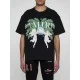 Tricou Amiri , Palm Cherub Graphic Print, Negru - AMJYTE1028BLACK