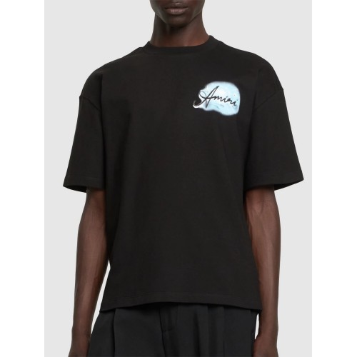 Tricou Amiri , Frontal Print, AMJYTE1058001 Tricou Amiri , Frontal Print, AMJYTE1058001