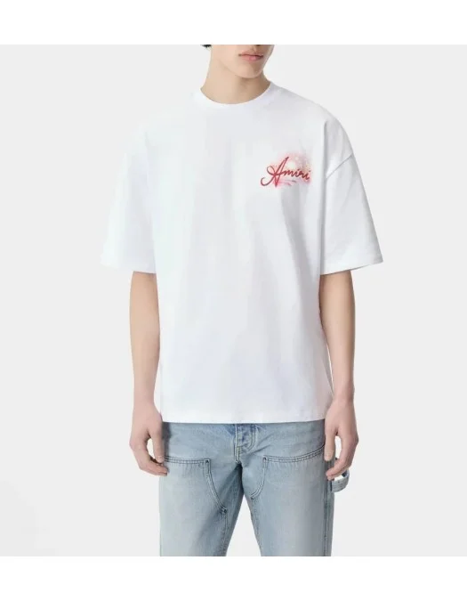 Tricou Amiri , Frontal Print, AMJYTE1058100 - AMJYTE1058100 Tricou Amiri , Frontal Print, AMJYTE1058100 - AMJYTE1058100