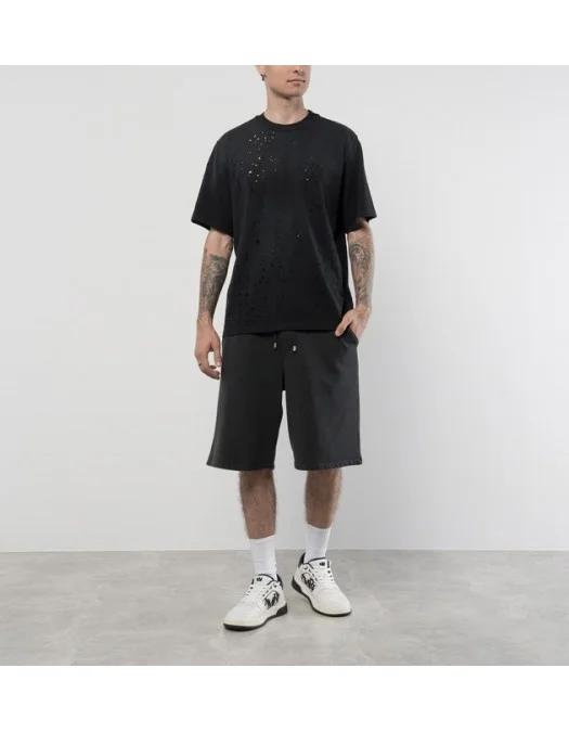 TRICOU AMIRI, Jersey Texture, Black - AMJYTE1059BLACK TRICOU AMIRI, Jersey Texture, Black - AMJYTE1059BLACK