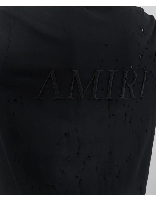 TRICOU AMIRI, Jersey Texture, Black - AMJYTE1059BLACK TRICOU AMIRI, Jersey Texture, Black - AMJYTE1059BLACK