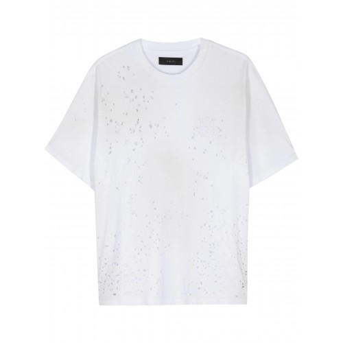TRICOU AMIRI, Jersey Texture, White TRICOU AMIRI, Jersey Texture, White