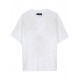 TRICOU AMIRI, Jersey Texture, White - AMJYTE1059WHITE