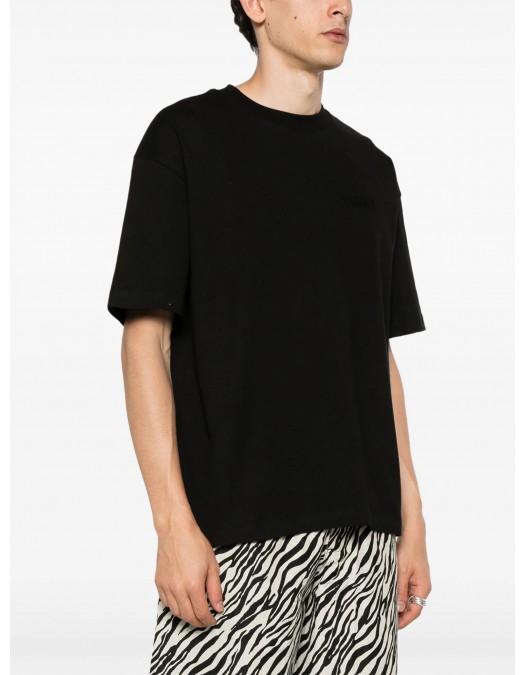 TRICOU AMIRI, Full Black, Logo Brodat - AMJYTE1061BLACK TRICOU AMIRI, Full Black, Logo Brodat - AMJYTE1061BLACK