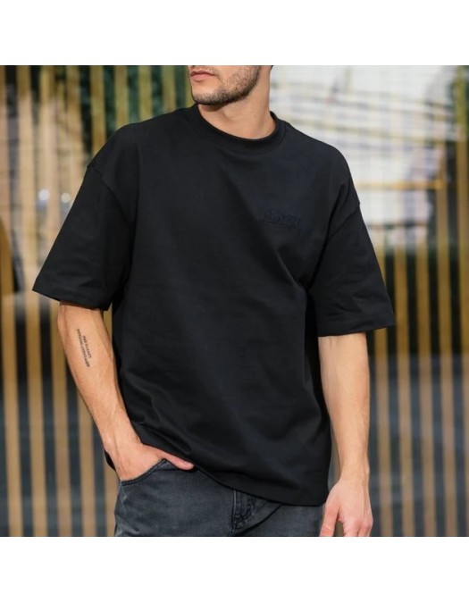 TRICOU AMIRI, Full Black, Logo Brodat - AMJYTE1061BLACK