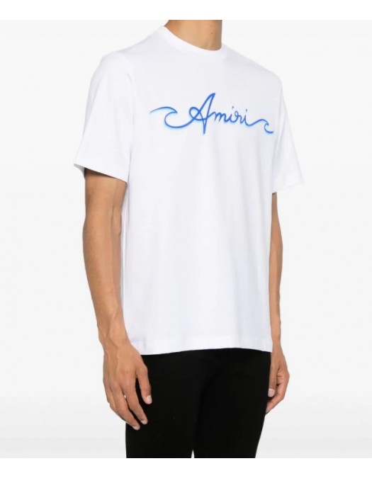 TRICOU AMIRI, Logo Print, AMJYTE1062WHITE - AMJYTE1062WHITE