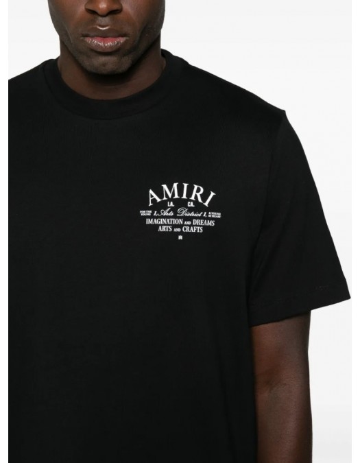 TRICOU AMIRI,Amiri WHITE Printed T-shirt - AMJYTE1071BLACK