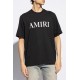 TRICOU AMIRI, Design Logo White, Black - AMJYTE1073BLACK