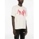 TRICOU AMIRI, Design Logo Interliniat, White - AMJYTE1078BIRCH