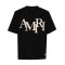 TRICOU AMIRI, Design Logo Interliniat, Black