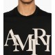 TRICOU AMIRI, Design Logo Interliniat, Black - AMJYTE1078BLACK TRICOU AMIRI, Design Logo Interliniat, Black - AMJYTE1078BLACK