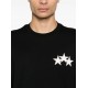 TRICOU AMIRI, Three White Stars, Black - AMJYTE1148BLACK