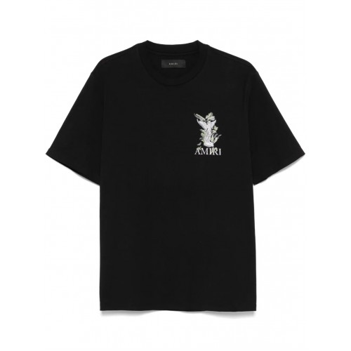 TRICOU AMIRI, Garden Print, Black TRICOU AMIRI, Garden Print, Black