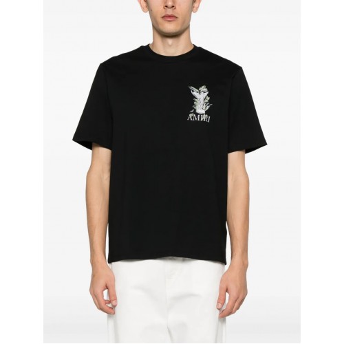 TRICOU AMIRI, Garden Print, Black TRICOU AMIRI, Garden Print, Black