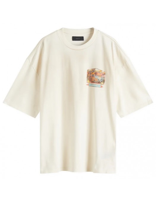 TRICOU AMIRI, Jazz Hideaway, Ivory - AMJYTE1165127