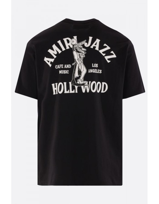 TRICOU AMIRI, Jazz Wolf Hollywood, Black - AMJYTE1169001