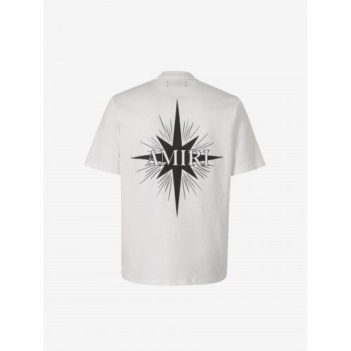 TRICOU AMIRI, Starbust Print, White TRICOU AMIRI, Starbust Print, White