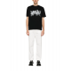 TRICOU AMIRI, Grey Flowers Print, Black - AMJYTE1192001 TRICOU AMIRI, Grey Flowers Print, Black - AMJYTE1192001