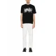 TRICOU AMIRI, Grey Flowers Print, Black - AMJYTE1192001 TRICOU AMIRI, Grey Flowers Print, Black - AMJYTE1192001