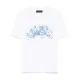 TRICOU AMIRI, Blue Flowers Print, White - AMJYTE1192100