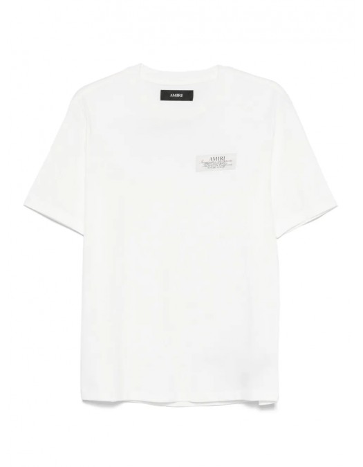 TRICOU AMIRI, Slogan Print, White - AMJYTE1198IVORY TRICOU AMIRI, Slogan Print, White - AMJYTE1198IVORY