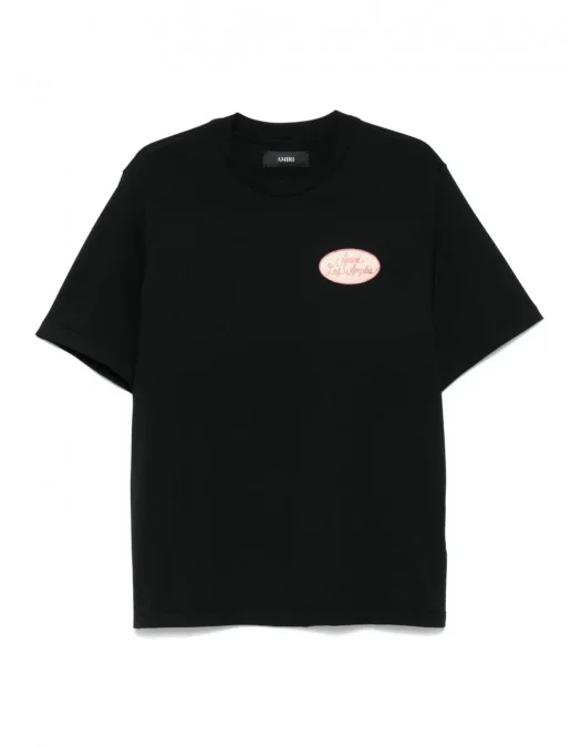TRICOU AMIRI, Back Multiple Patch, Black - AMJYTE1201BLACK TRICOU AMIRI, Back Multiple Patch, Black - AMJYTE1201BLACK