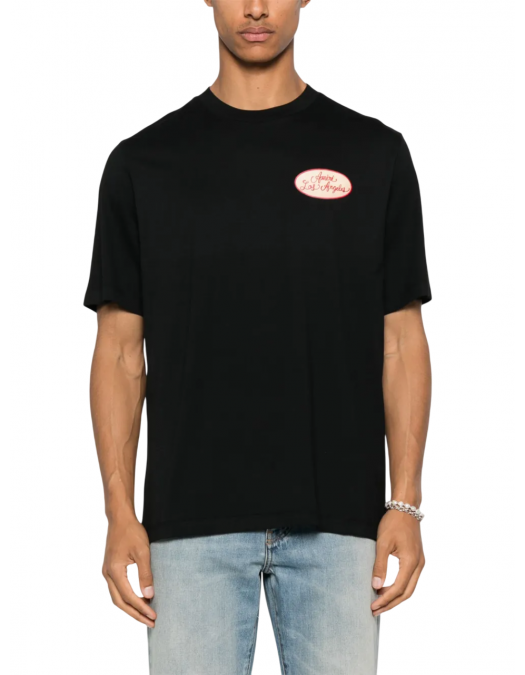 TRICOU AMIRI, Back Multiple Patch, Black - AMJYTE1201BLACK TRICOU AMIRI, Back Multiple Patch, Black - AMJYTE1201BLACK