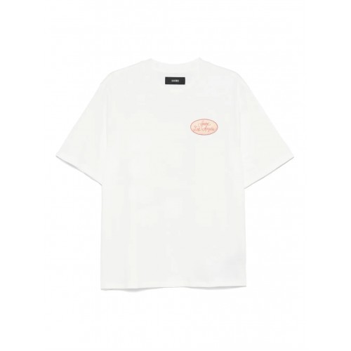 TRICOU AMIRI, Back Multiple Patch, Ivory White TRICOU AMIRI, Back Multiple Patch, Ivory White