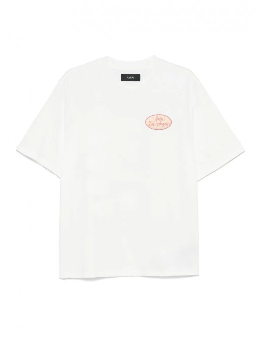 TRICOU AMIRI, Back Multiple Patch, Ivory White - AMJYTE1201IVORY TRICOU AMIRI, Back Multiple Patch, Ivory White - AMJYTE1201IVORY