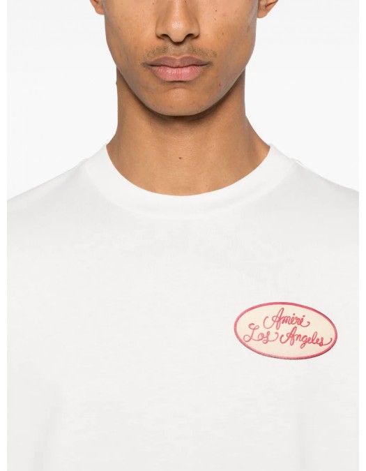 TRICOU AMIRI, Back Multiple Patch, Ivory White - AMJYTE1201IVORY TRICOU AMIRI, Back Multiple Patch, Ivory White - AMJYTE1201IVORY