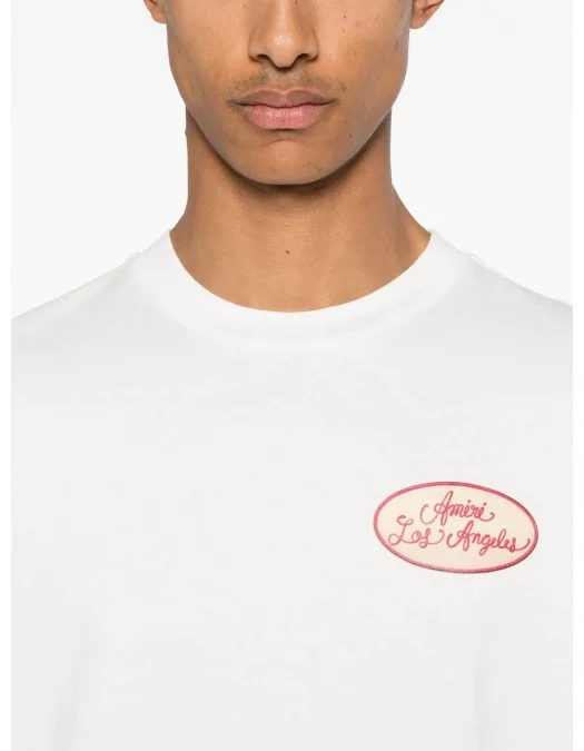 TRICOU AMIRI, Back Multiple Patch, Ivory White - AMJYTE1201IVORY TRICOU AMIRI, Back Multiple Patch, Ivory White - AMJYTE1201IVORY