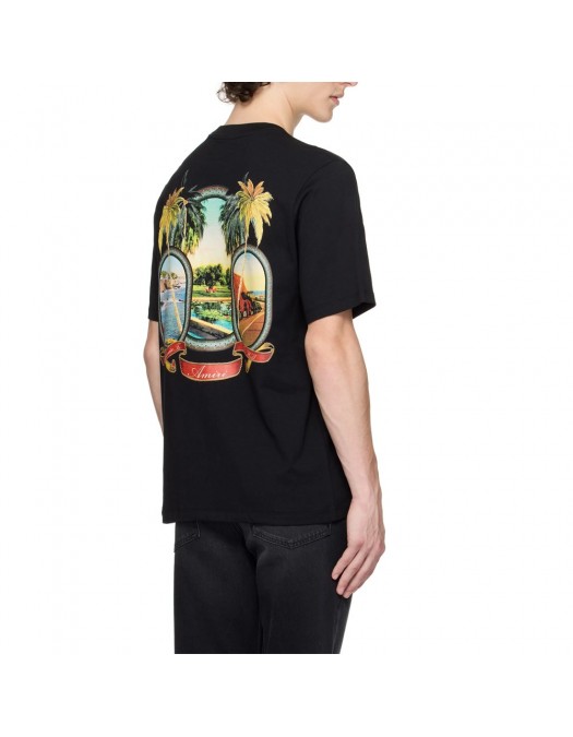 TRICOU AMIRI, Ma Paradise, Black - AMJYTE1217BLACK TRICOU AMIRI, Ma Paradise, Black - AMJYTE1217BLACK