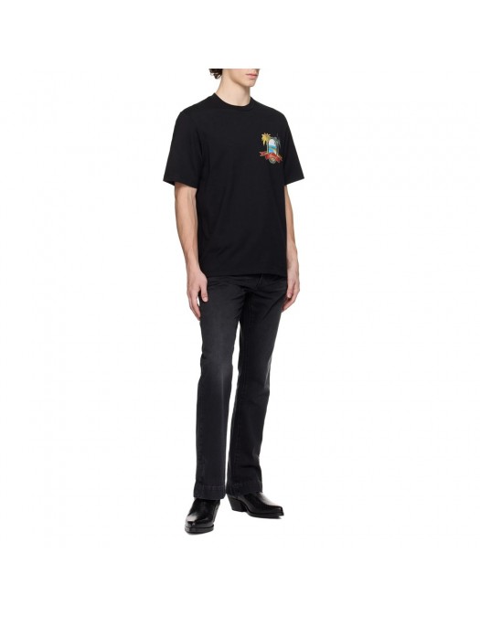TRICOU AMIRI, Ma Paradise, Black - AMJYTE1217BLACK TRICOU AMIRI, Ma Paradise, Black - AMJYTE1217BLACK