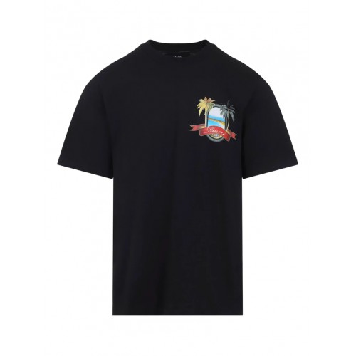 TRICOU AMIRI, Ma Paradise, Black TRICOU AMIRI, Ma Paradise, Black