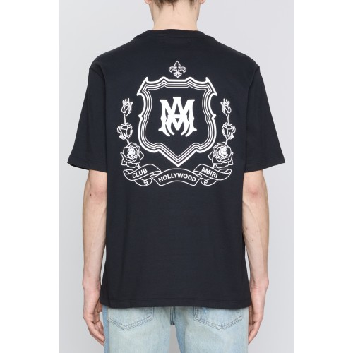 TRICOU AMIRI, Club Hollywood Amiri Print, Black TRICOU AMIRI, Club Hollywood Amiri Print, Black