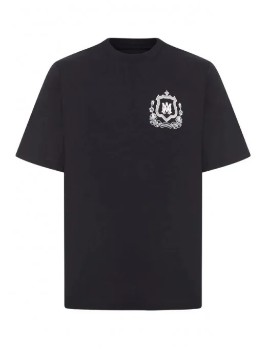 TRICOU AMIRI, Club Hollywood Amiri Print, Black - AMJYTE1249BLACK