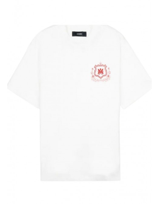 TRICOU AMIRI, Club Hollywood Amiri Print, Alb - AMJYTE1249IVORY