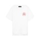 TRICOU AMIRI, Club Hollywood Amiri Print, Alb - AMJYTE1249IVORY