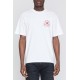 TRICOU AMIRI, Club Hollywood Amiri Print, Alb - AMJYTE1249IVORY