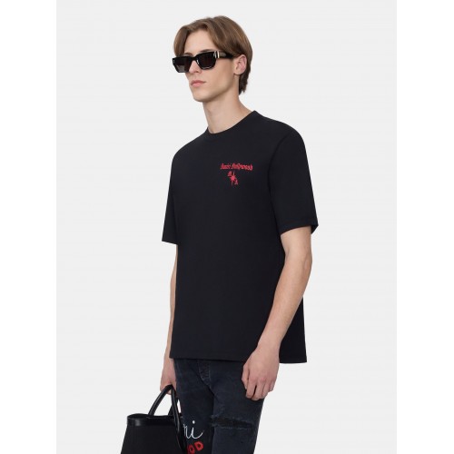 TRICOU AMIRI, Hollywood Gothic Tee, Black TRICOU AMIRI, Hollywood Gothic Tee, Black