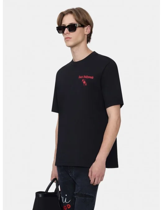 TRICOU AMIRI, Hollywood Gothic Tee, Black - AMJYTE1252BLACK TRICOU AMIRI, Hollywood Gothic Tee, Black - AMJYTE1252BLACK