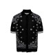 Camasa AMIRI, Bandana Print, Core Collection, Black - AMKNPO1029BLACK Camasa AMIRI, Bandana Print, Core Collection, Black - AMKNPO1029BLACK
