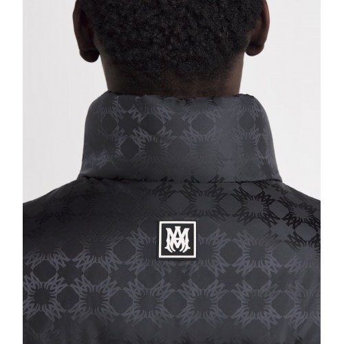 Geaca AMIRI,  Down Jacquard Logo Puffer Jacket